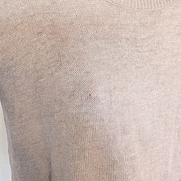 Eileen Fisher Linen Silk Blend Sleeveless High-Low Stretchy Gray Dress Lagenlook - Picture 7 of 7